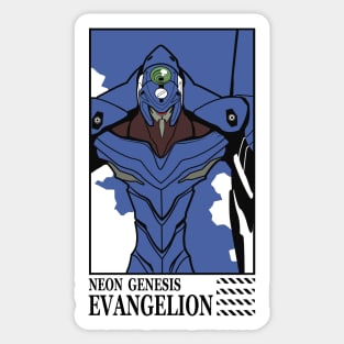 Eva 00 Evangelion Sticker